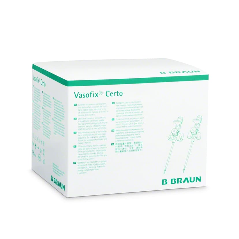 Vasofix® / Vasofix® Certo-IV catheter with injection port